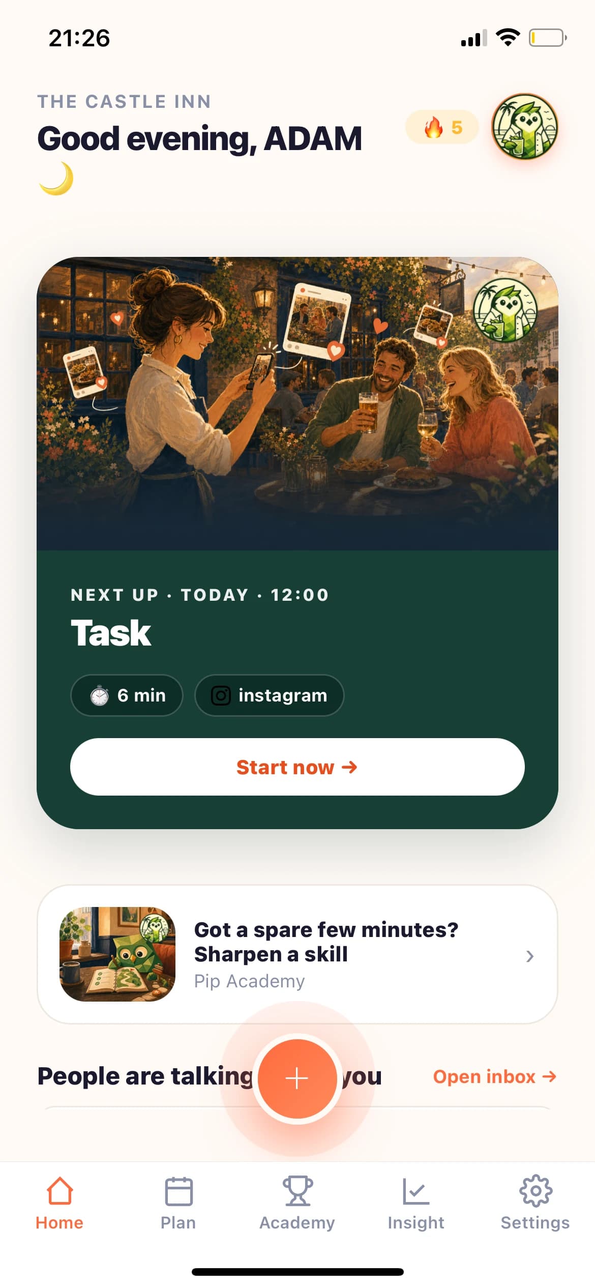 Today's clear task in Pip